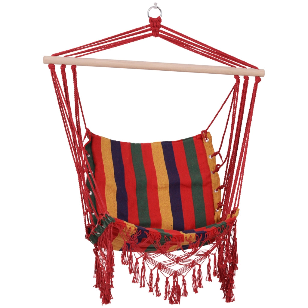 Sedia Amaca Sospesa ¨C Xylo ¨C Tessuto Cotone Poliestere Multicolore 100x60x100 cm Carico 100 kg