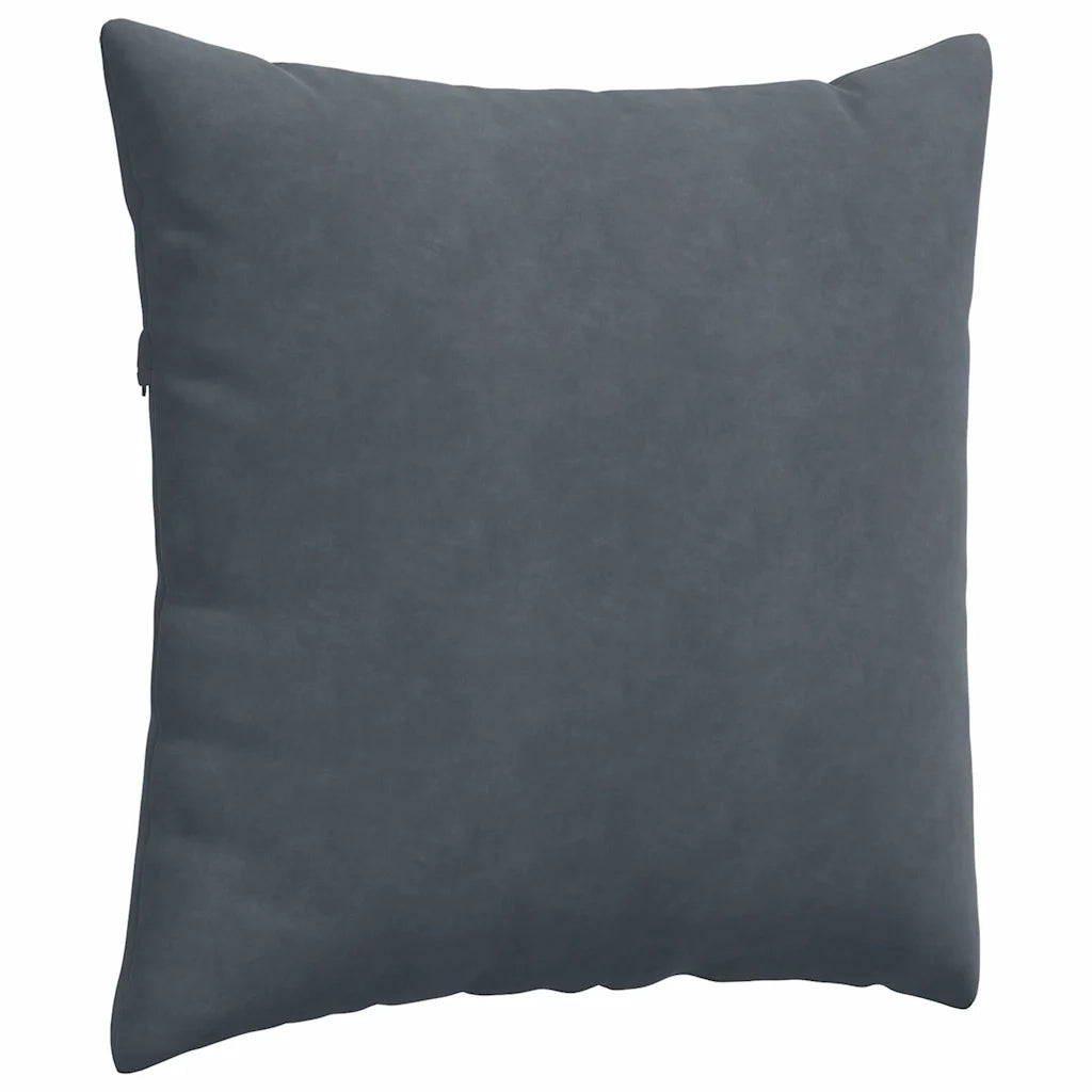 Cuscini da Divano 2 pcs Grigio scuro 80 x 80 cm