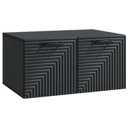 Mobile Porta TV da Muro Nero 59,5 x 41 x 30 cm 898676