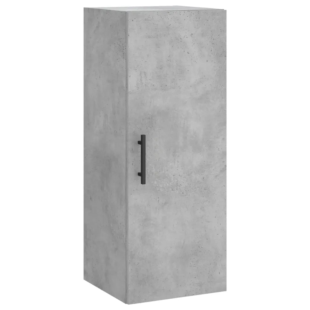Credenza Grigio Cemento 34,5x34x180 cm in Legno Multistrato 3198877