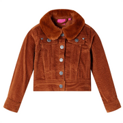 Giacca per Bambini in Velluto a Coste Cognac 128cod mxl 132458