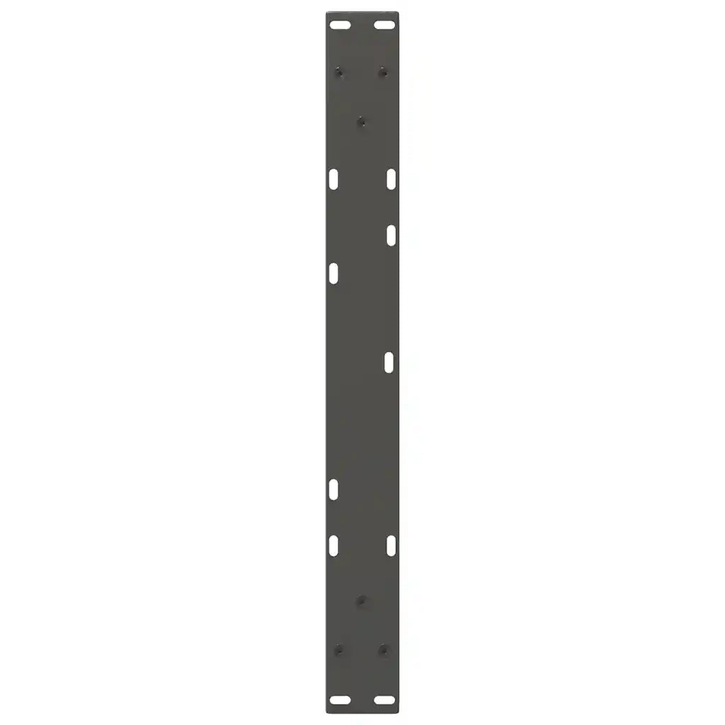 Gambe per Tavolino da Caff¨¨ a Forma di V 2 pz-Set di 2 Gamba per Tavolo Antracite 60x(42-43,3) cm Acciaio 978252
