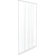 ZANZARIERA PORTA ECCO STRIP A STRISCE IRS  POLIESTERE BIANCO CM 140 H.CM 250