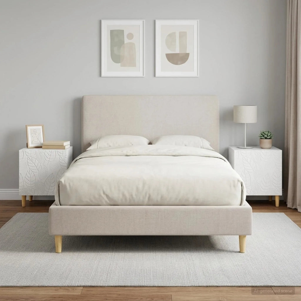 Comodino 2 pcs Bianco 43 x 34,5 x 50 cm Legno ingegnerizzato 895026