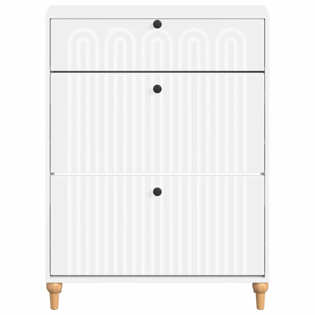 Mobile per scarpe ALKMAAR 78 x 24 x 103 cm Legno ingegnerizzato 896215
