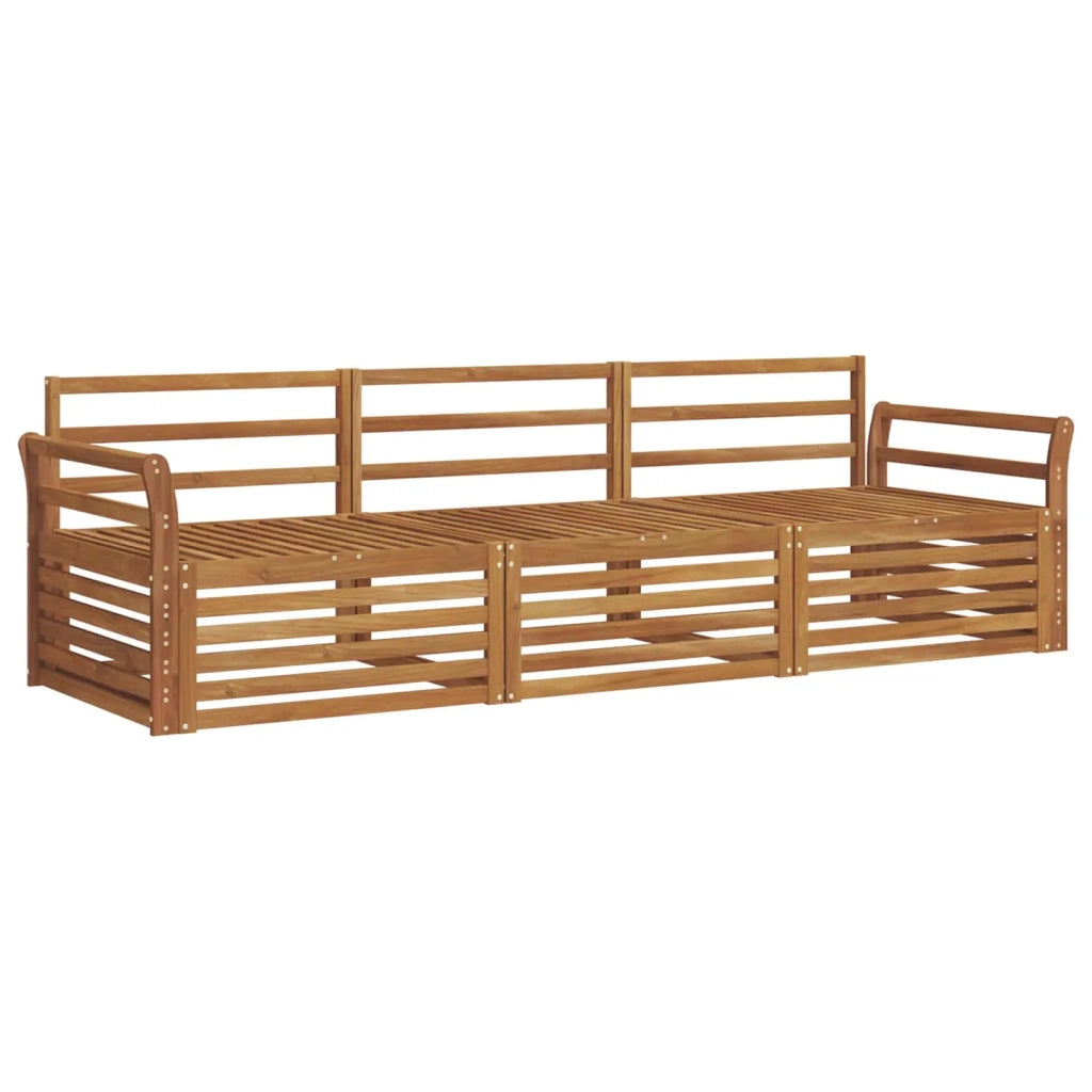 Set di divani da esterno 3 pcs Naturale 3372939