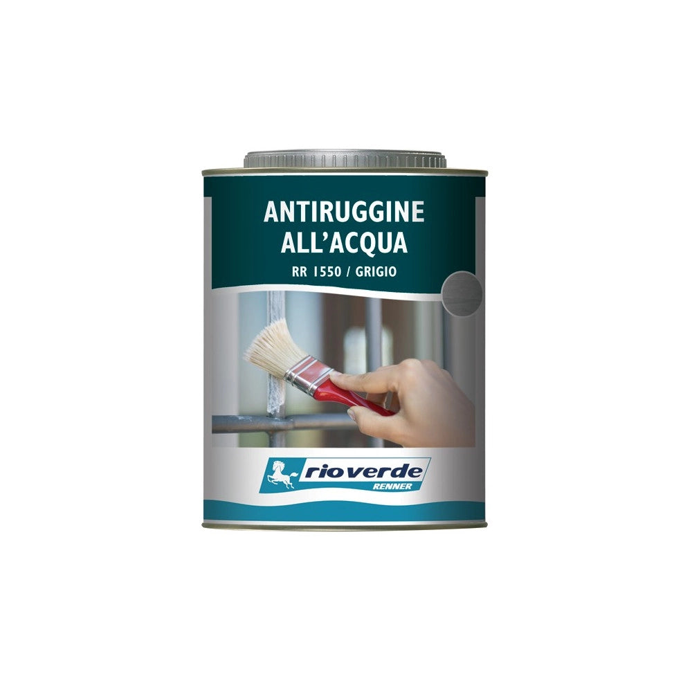 Renner rr1550 750ml antiruggine grigio base acqua per ferro