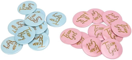 Pins di Rivelazione del Sesso 60 pezzi - Rivelazione del Sesso - Decorazione per Feste - Bagno per Bambini - Set per Ragazzi/Donne - Compatti e Facili da Utilizzare - Etichette di Rivelazione del Sesso
