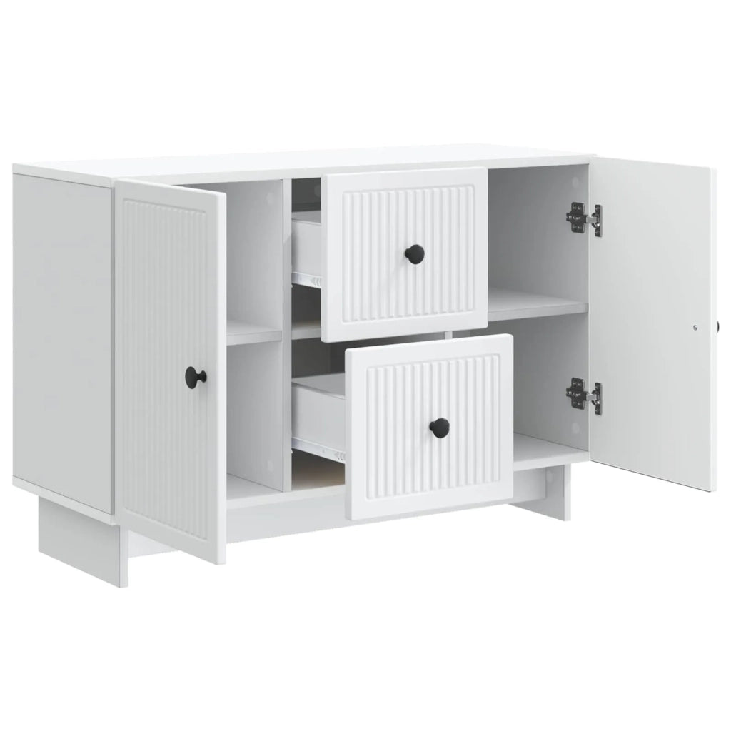 Credenza Bianco 89 x 34,5 x 60 cm Legno ingegnerizzato 893965
