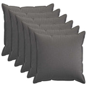 Federa 6 pcs HOUTEN Grigio Chiaro 65 x 65 cm Lino 920936