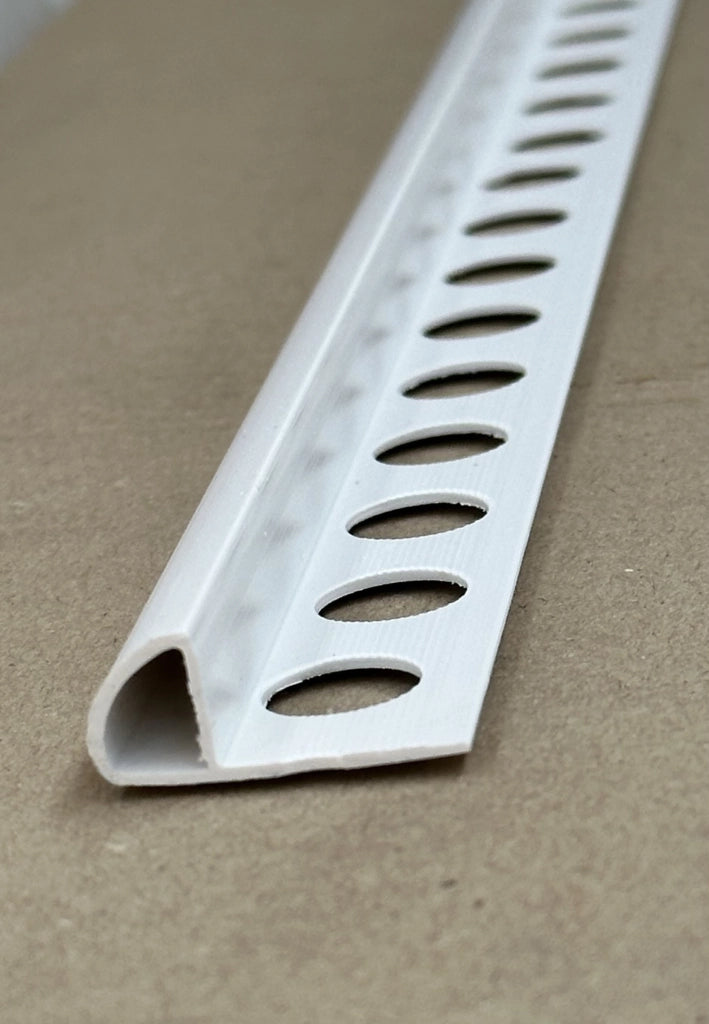 Profilo jolly proteggi angolo in pvc bianco 2,6 metri : Modello - 10MM