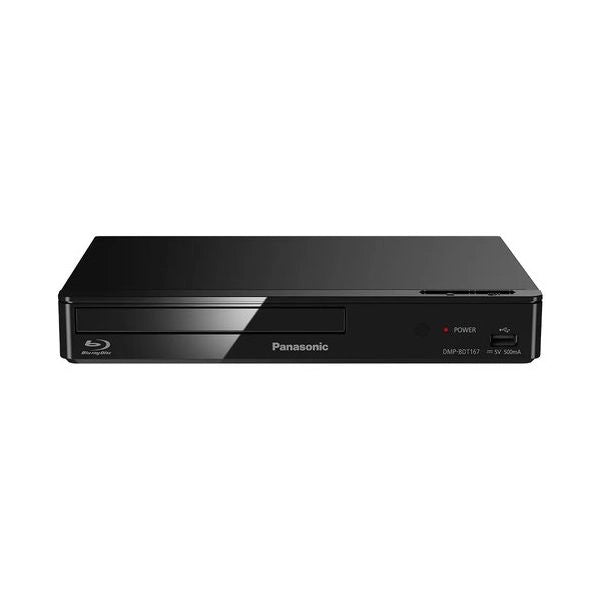 Lettore blu ray panasonic dmp bdt167ag black