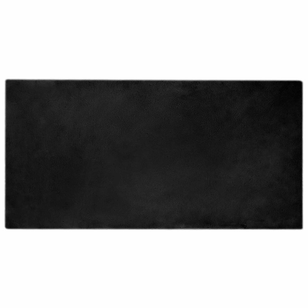Tappeto antiscivolo in sintetica di coniglio OLITE Nero 42021723