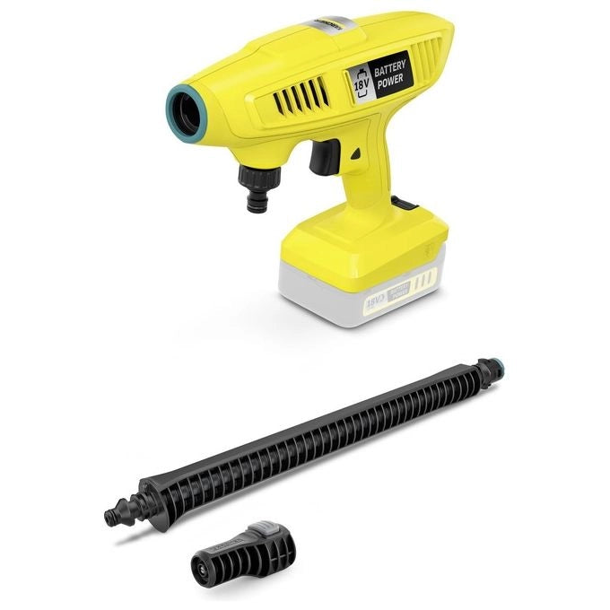 Kärcher KHB 4-18 idropulitrice Verticale Batteria 170 l/h Nero, Giallo