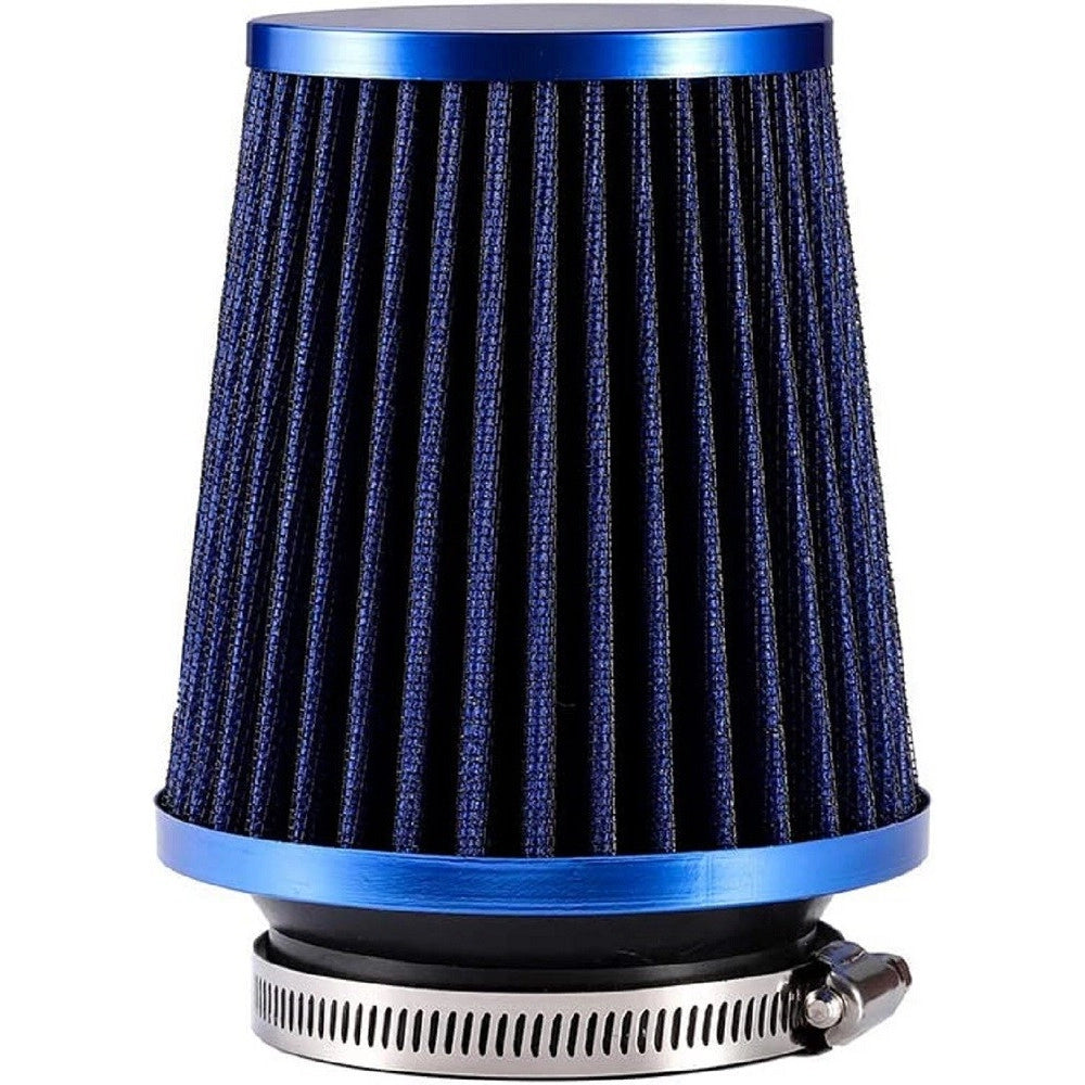 Trade Shop - Filtro Aria Fredda Universale Tondo Cono Alto Lavabile 76mm/3inch Accessori Auto -