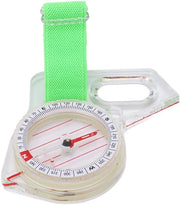 Compasso orientativo shockresistente - acqua resistente - portatile - display luminoso - regolazione della bussola rapida - acrilico duraturo - compasso da esterno sportivo
