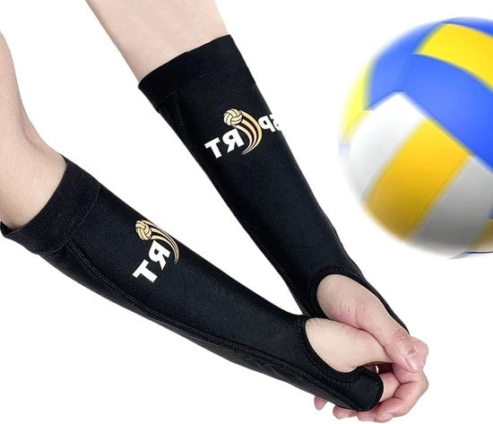 Volleybal Armbeschermers Compressie Sleeve per Donne, Uomini e Bambini - Avambracci - Protezione Polso - Protezione Volleyball - Misura Circonferenza Avambraccio per Ordine