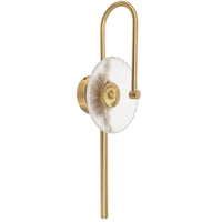 Applique Da Parete Led Lhj072-w Brush Gold