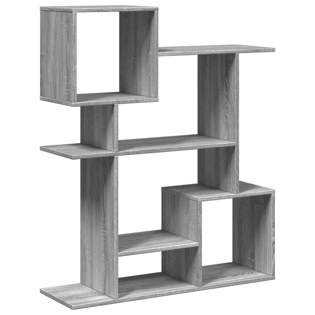 Libreria Divisorio Grigio Sonoma 92x29x112 cm in Truciolato 858125
