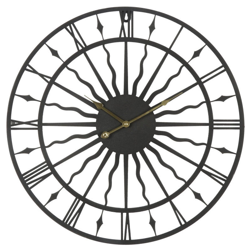 Orologio Da Parete Sun ø 60 Metallo E Plastica