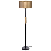 Lampada da terra in metallo 39,5x39,5x139/153h cm