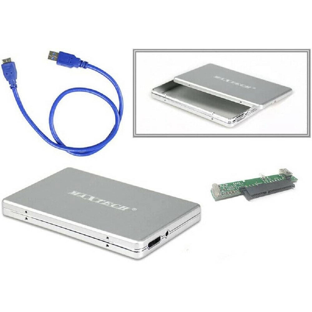 Trade Shop - Box Esterno Per Hdd Hard Disk Sata 2,5 Ssd Da Usb 3.0 Custodia Esterna Sa-3.0a -