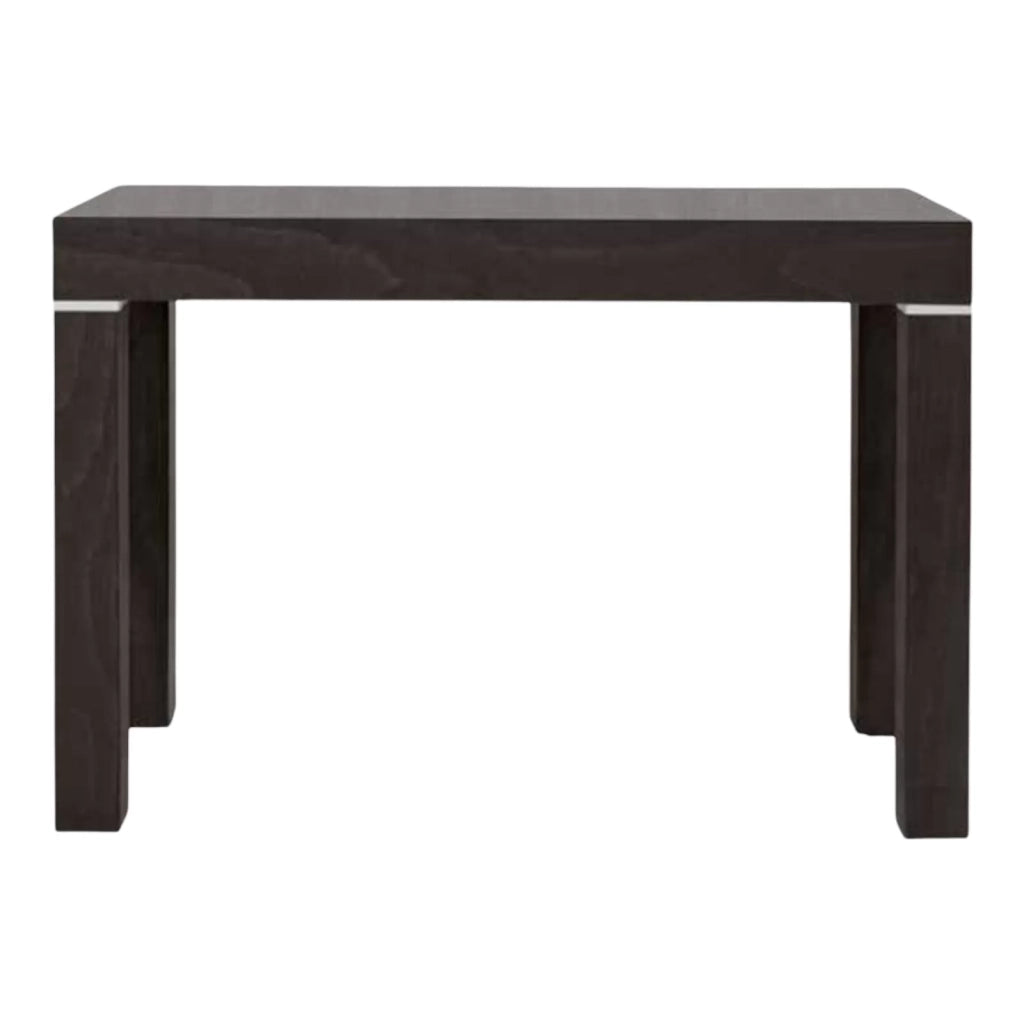Consolle moderna legno wenge' allungabile 90x50 h.75