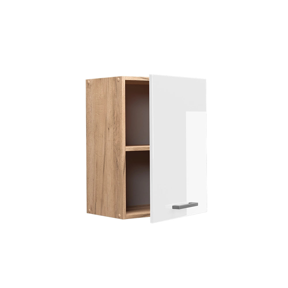 Vicco Pensile da cucina Bianco lucido 45 cm