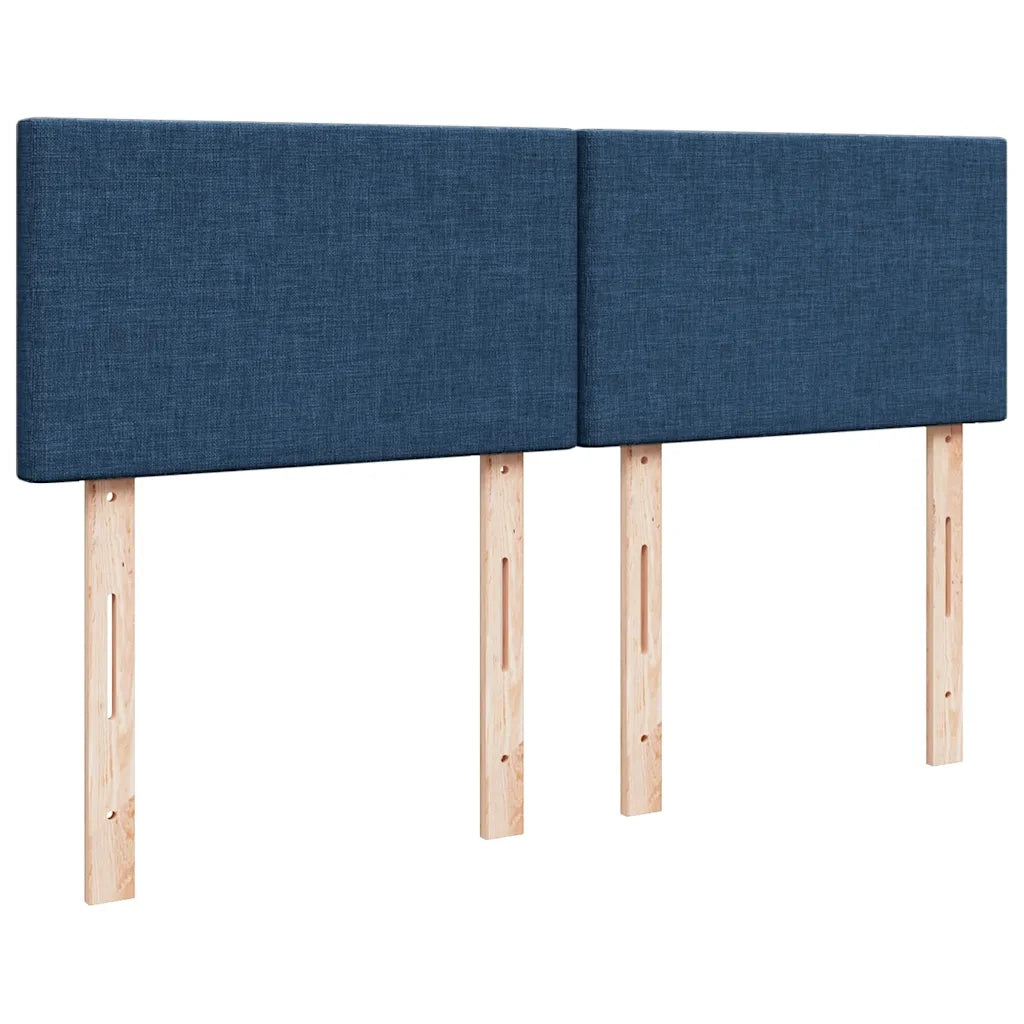 Giroletto a Molle con Materasso Blu 160x200 cm in Tessuto 3285938
