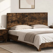 Testiera da Muro HAARLEM Rovere Fumo Legno ingegnerizzato 896960