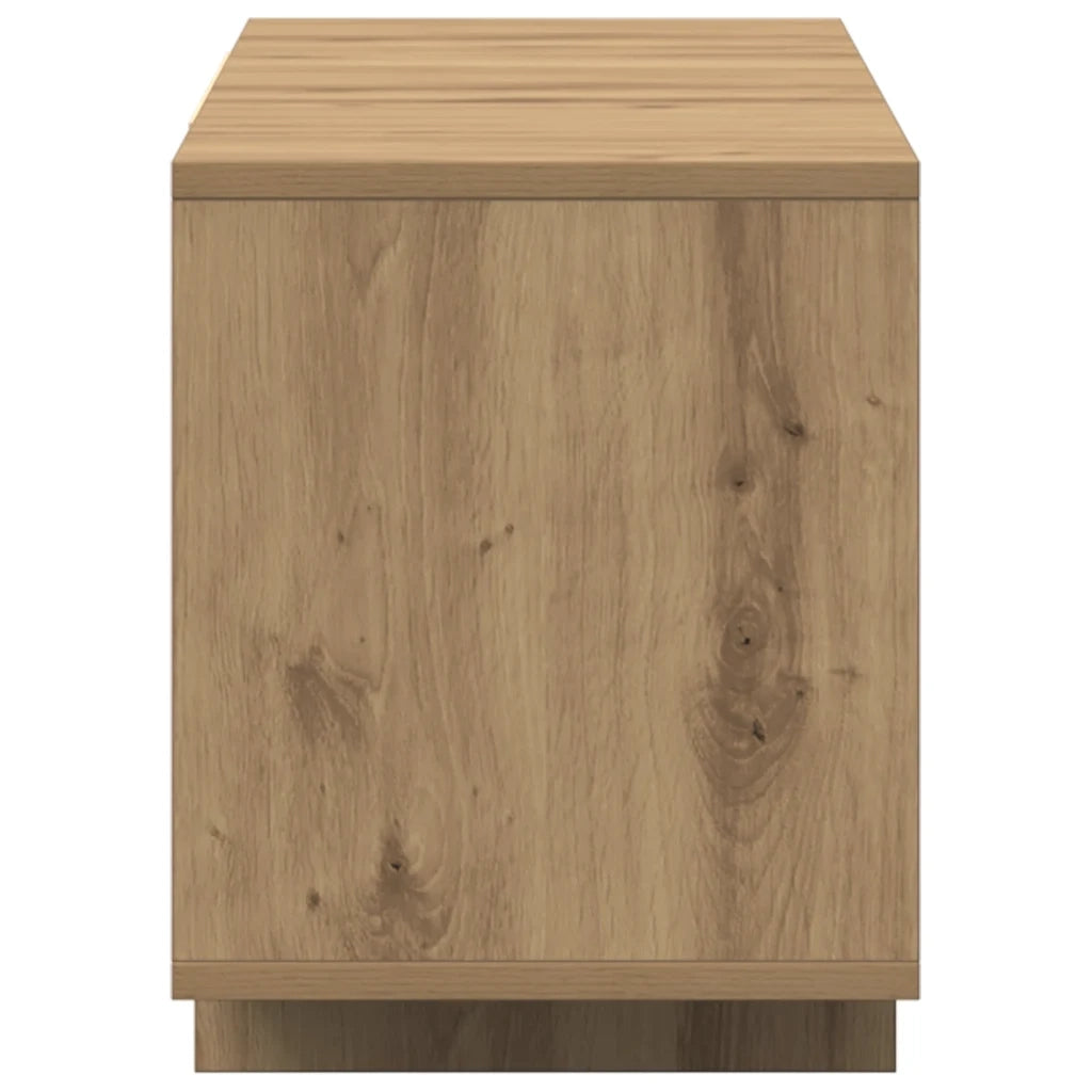 Mobile Porta TV Rovere Artigianale 120x30x40,5 cm Multistrato 856787