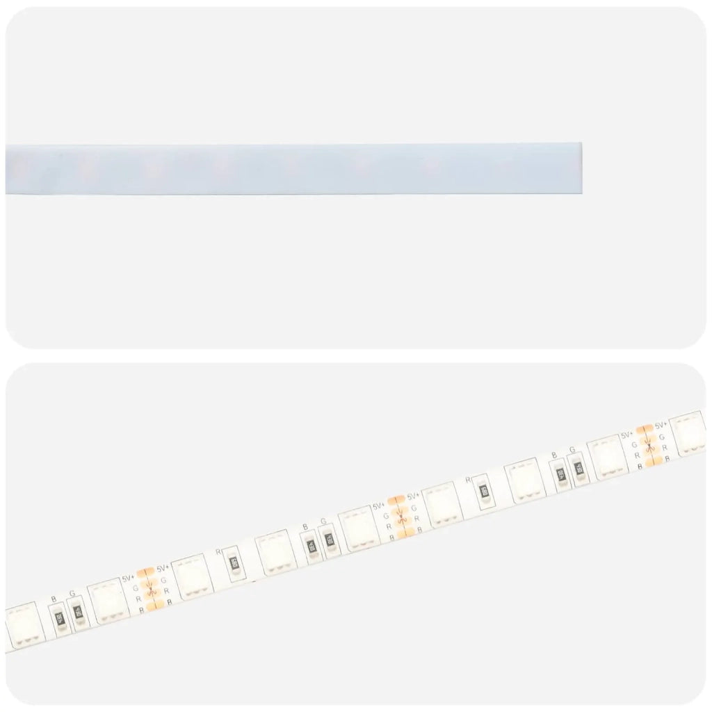 Striscia LED 2 pz Nero SMD5050 350082
