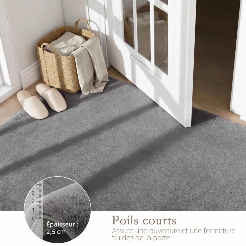 Tappeto pelo lungo ¨C zephmum ¨C grigio chiaro 230x160 cm