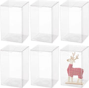 Pacchetti di PVC trasparenti da regalo 30 pezzi - Dimensioni 6 x 6 x 10 cm