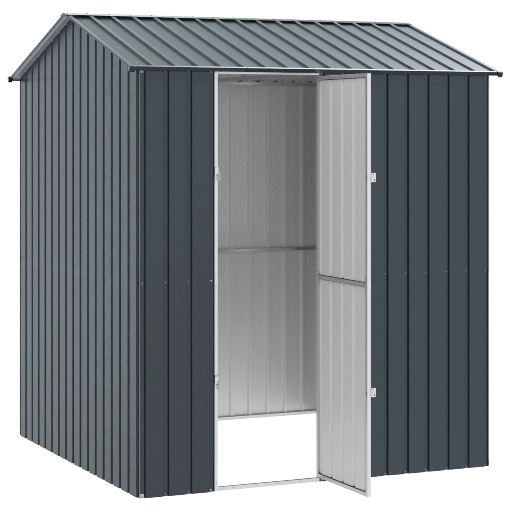 Aviario per Uccelli Antracite 210x215x247 cm Acciaio