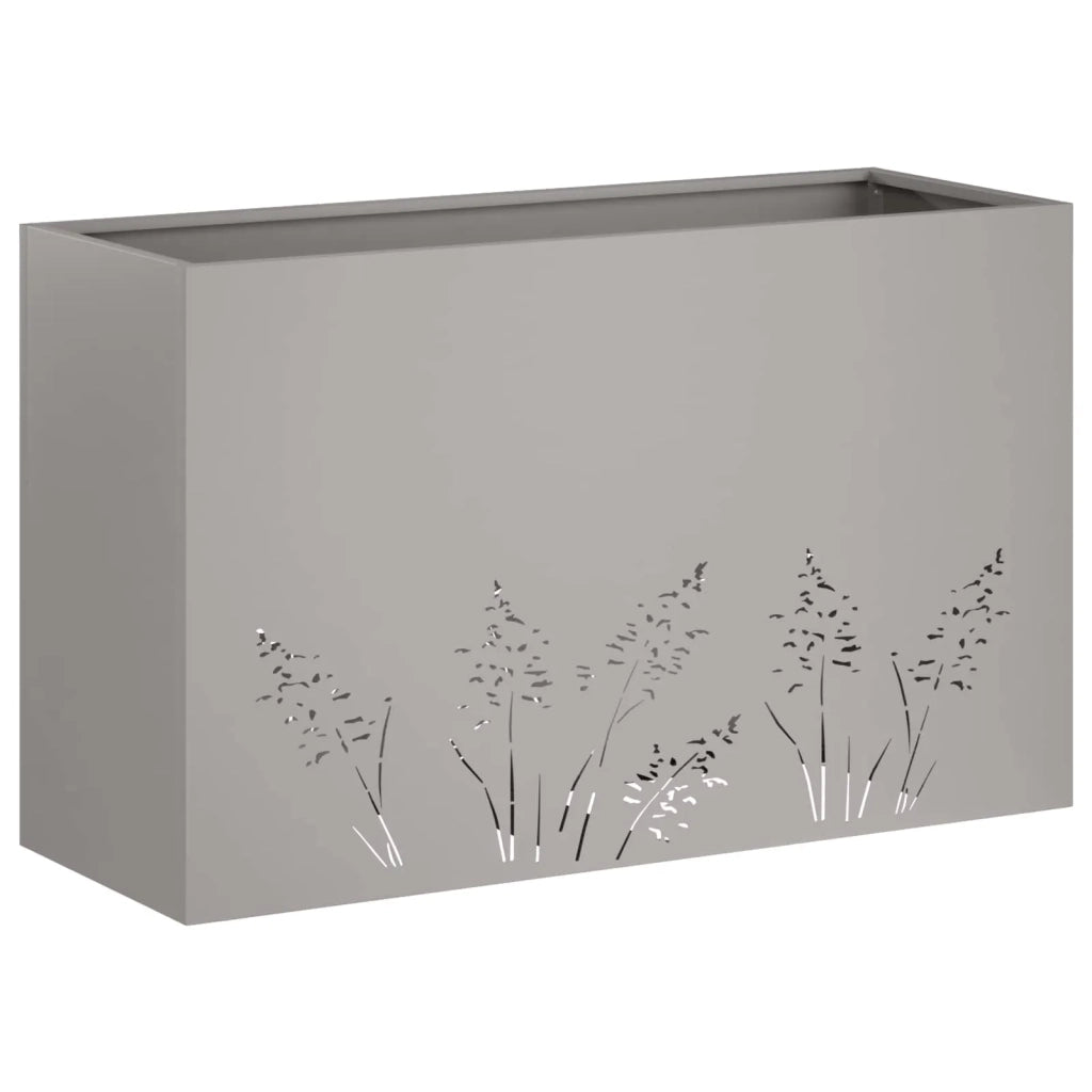 Vaso da giardino Ruggine 80 x 20 x 49 cm Acciaio Corten 8005832