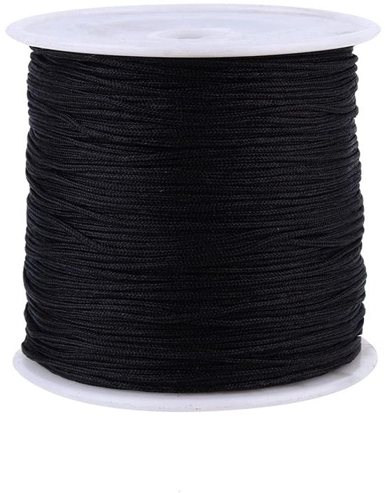 Cavo di corda nylon 72 metri - corda per gioielli - cavo per catenelle - cavo per armband - cavo con anello perforato - cavo per accessori di moda - corda per gioielli in nylon - corda per catenelle in nylon