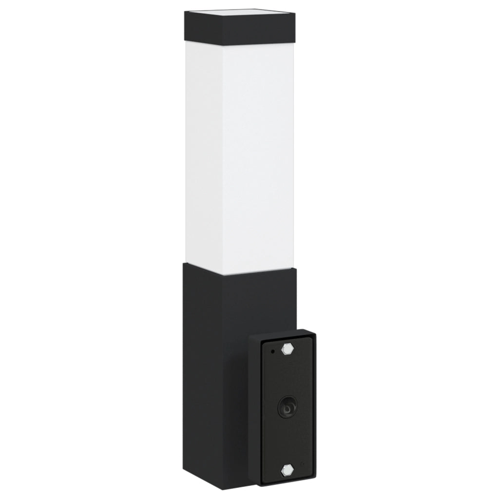 Lampada da Muro per Esterni Nera in Acciaio Inossidabile IP44