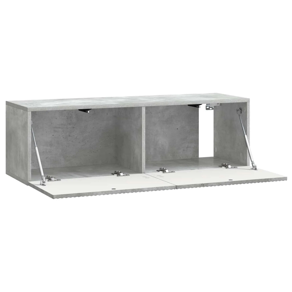 Mobile Porta TV da Muro Grigio Cemento 98 x 31 x 30 cm 898558