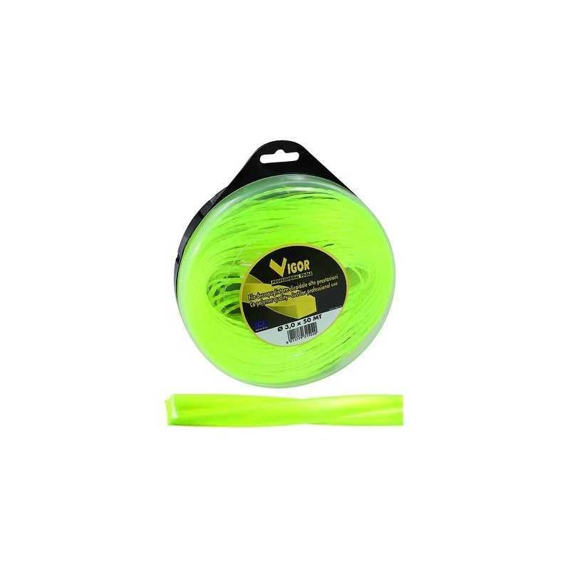 Filo Decespugliatore Vigor Spiralato Mt. 30 Ø mm. 4