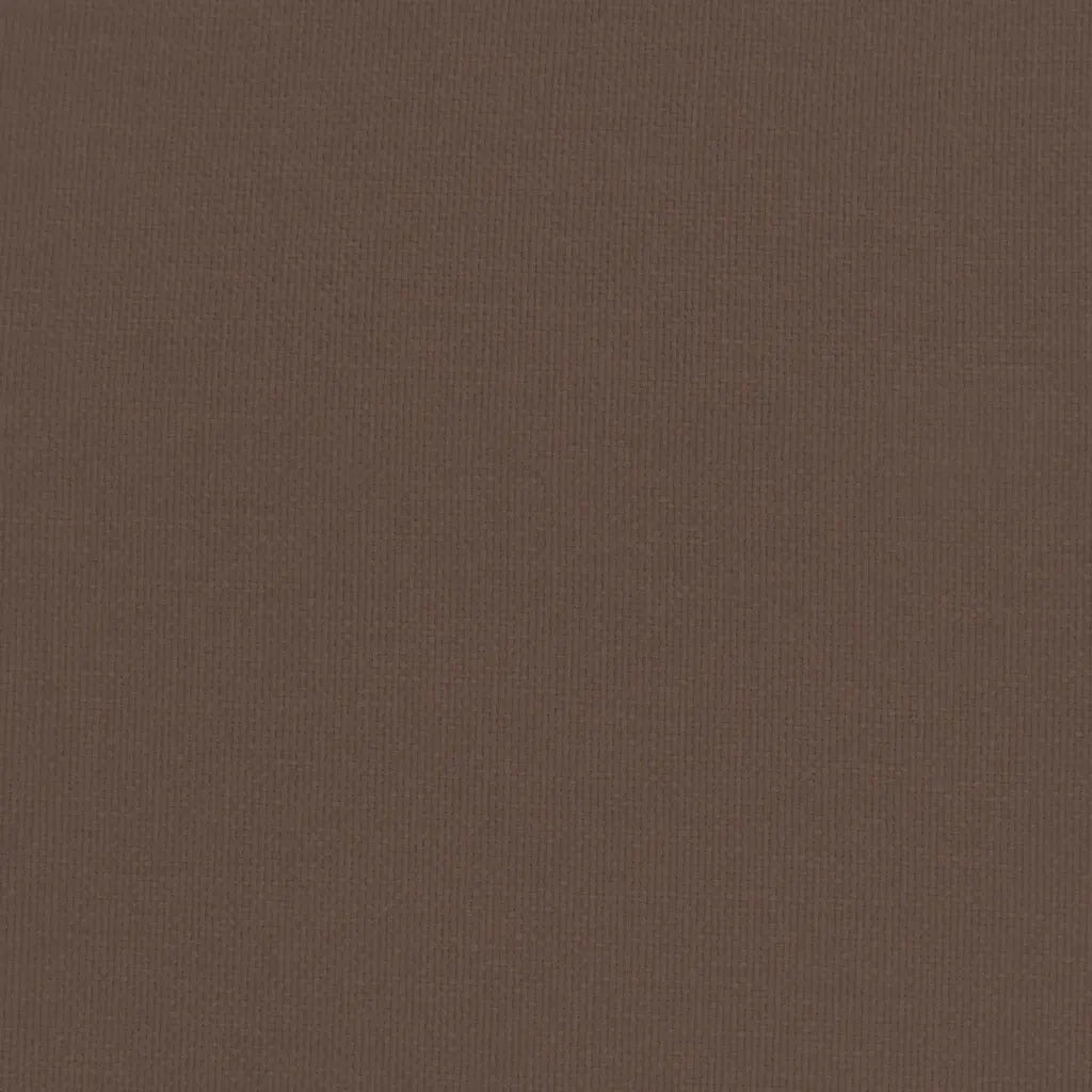 Poggiapiedi Marrone Scuro 51x41x40 cm in Tessuto 351067