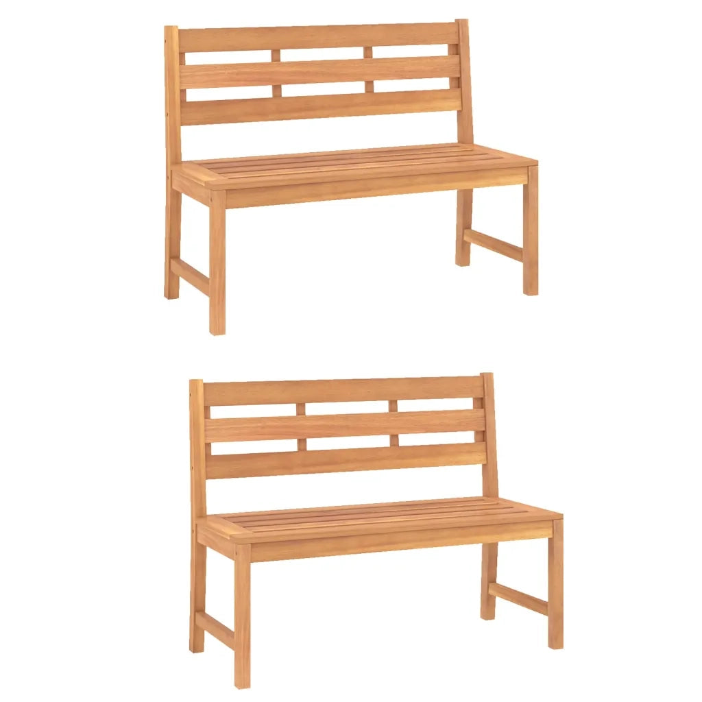 Set da Pranzo per Giardino 5 pz in Legno Massello di Teak 3157198