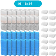 Dispensatore per animali a 16 celle con filtro per cotone filtrante