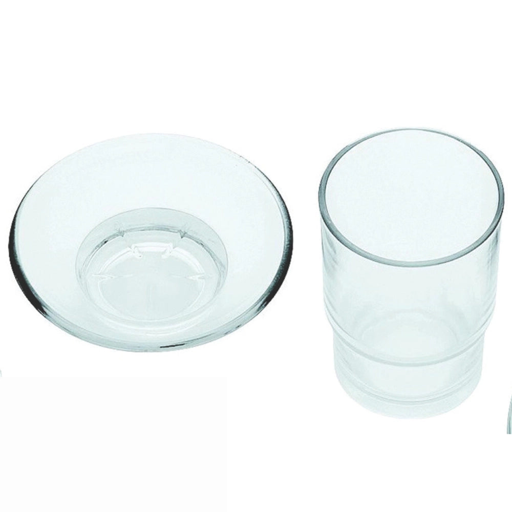Accessori set bagno serie tic in inox cromato