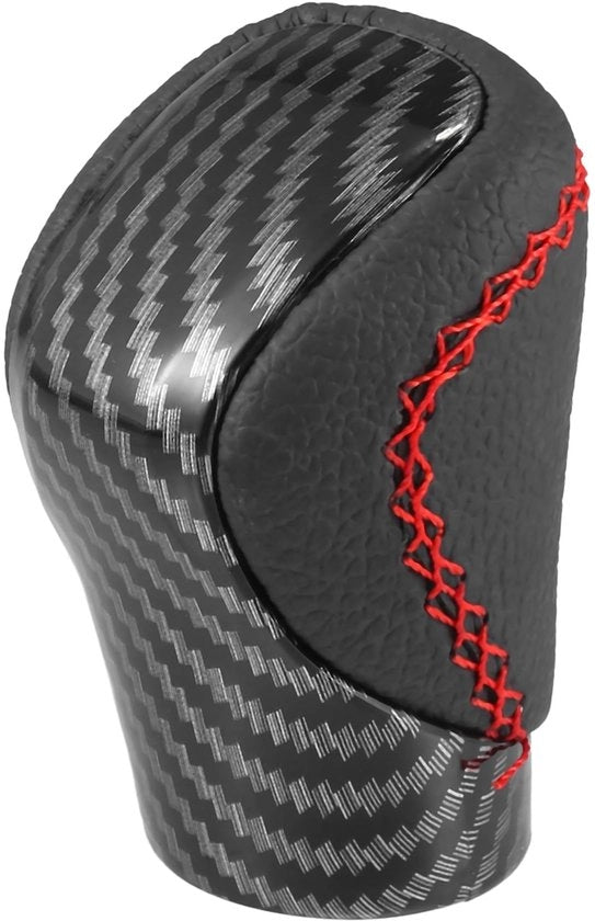 Patroon in Fibra di Carbonio - Kunstleer - Rimpiazzo - Universale - Migliorato Sentimento di Guida - 5x4.4x7.4cm - Vite di Accoppiamento