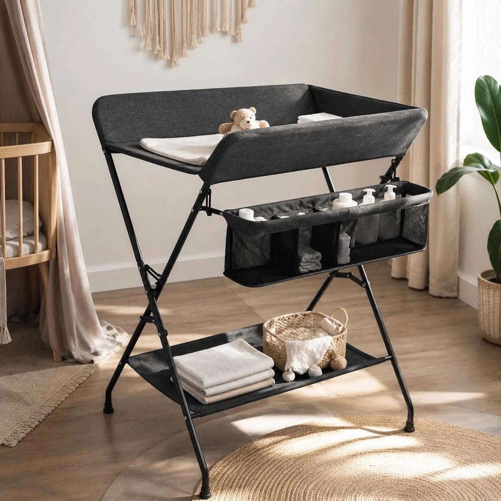 Changing Table Anthracite Iron