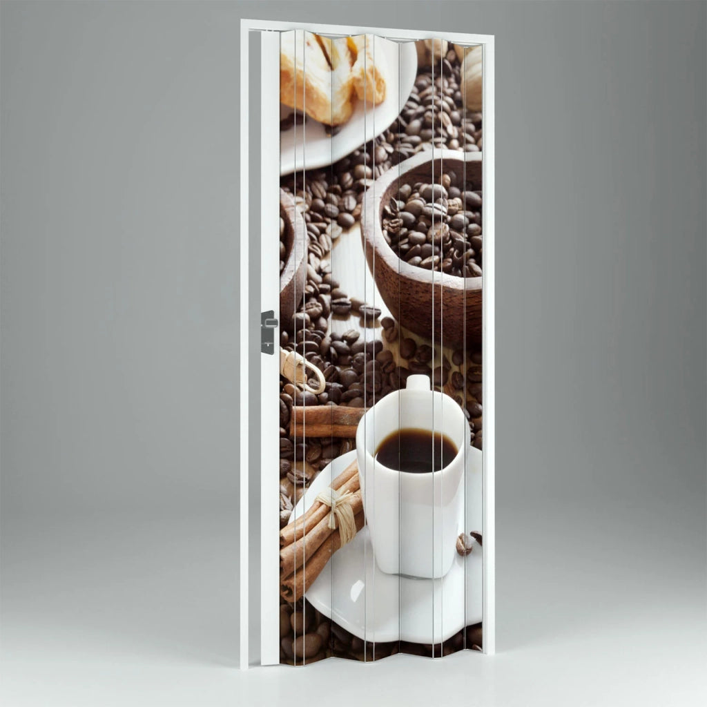 Porta a Soffietto da Interno in PVC Bar 102x214 cm mod. Vera