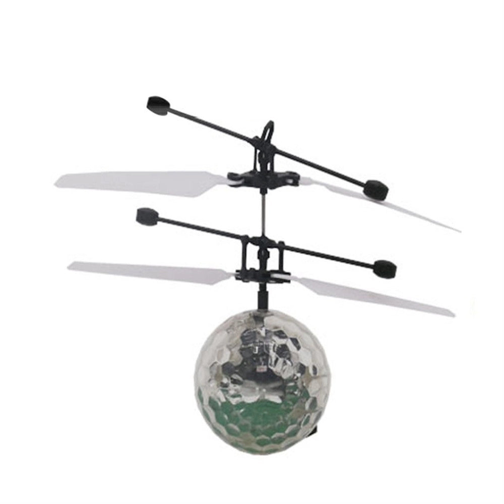 Trade Shop - Gioco Palla Sfera Volante Giocattolo Mini Elicottero Aircraft Luminoso Flying -