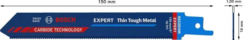 2608900360 - lama per sega universale S922EHM EXPERT for thin tough metal