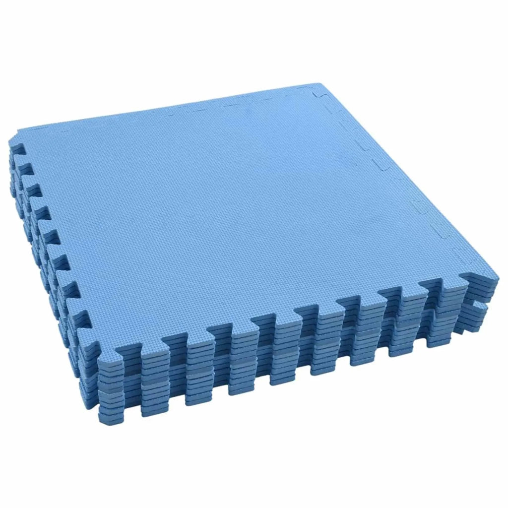 Tappetino per piscina 12 pz Blu 4,32 ㎡ Schiuma EVA 3433274